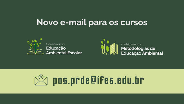 Novo e-mail dos cursos!!